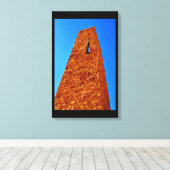 ブリックミナレット キャンバスプリント (インサイチュ (ウッドフロア))