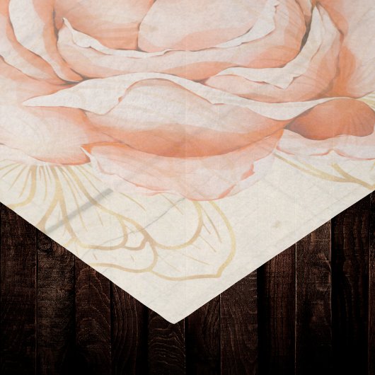 ブリックレッドグリーンロースターファームハウスシックとバラ 薄葉紙