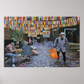 ブリックレーンプリント ポスター (正面)