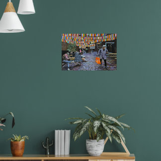 ブリックレーンプリント ポスター