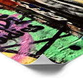 ブリックレーン通りアートロンドン(1119)ポスター ポスター (角)