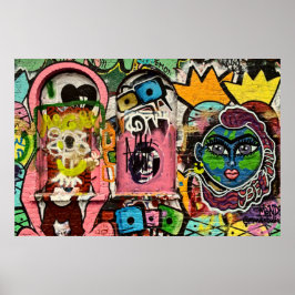 ブリックレーン通りアートロンドン(1120)ポスター ポスター