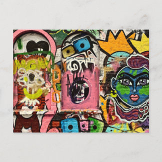 ブリックレーン通りアートロンドン(1120)ポストカード ポストカード