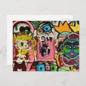 ブリックレーン通りアートロンドン(1120)ポストカード ポストカード (正面/裏面)