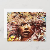 ブリックレーン通りアート(1109) ポストカード (正面/裏面)