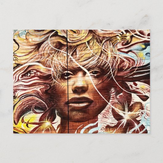 ブリックレーン通りアート(1109) ポストカード (正面)