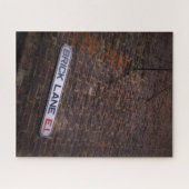 ブリックレーン – ロンドン通りサイン – 16x20 - 520 pc ジグソーパズル (横)