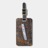 ブリックレーン – ロンドン – 通り標識 – 荷札 ラゲッジタグ (正面縦)