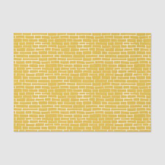 ブリックロード – 黄色と透明 薄葉紙 (正面)