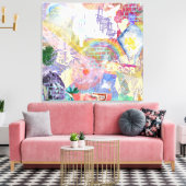 ブリック作業エラー キャンバスプリント (インサイチュ (リビング))