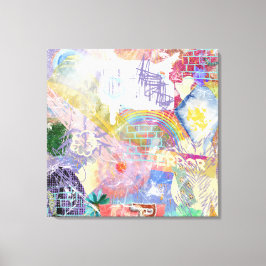 ブリック作業エラー キャンバスプリント