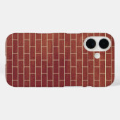 ブリック壁のiPhoneケース Case-Mate iPhoneケース (裏面 (横))