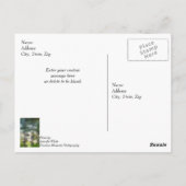 ブリック抽象芸術サマー考えグリーンズオブユー ポストカード (裏面)