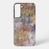 ブリック抽象芸術冬秋サムスンギャラクシーケース SAMSUNG GALAXYケース (裏面)
