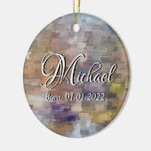 ブリック抽象芸術冬秋ベビーオーナメント セラミックオーナメント (左)