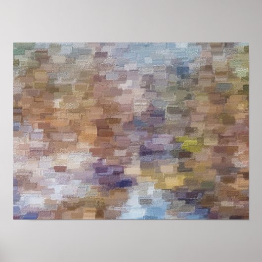 ブリック抽象芸術冬秋 ポスター (正面)