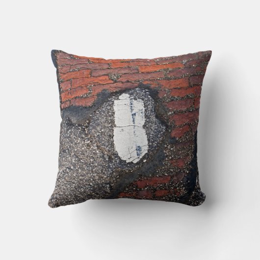 ブリック道路 クッション (裏面)