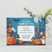 ブリック – タスティックハローウィンパーティ招待状 招待状 (スタンド正面)