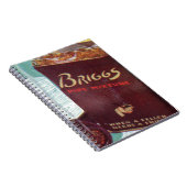 ブリッグスパイプ混合パイプタバコ ノートブック (右側)