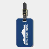 ブリッケンリッジお願い ラゲッジタグ (正面縦)