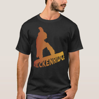 ブリッケンリッジのスノーボード Tシャツ