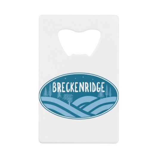 ブリッケンリッジコロラドアウトドア クレジットカード栓抜き (正面)