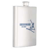 ブリッケンリッジコロラドスキーヤー フラスク (右)