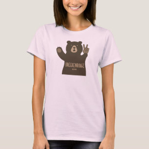 ブリッケンリッジコロラドピースベア Tシャツ
