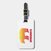 ブリッケンリッジコロラドレインボーベア ラゲッジタグ (正面縦)