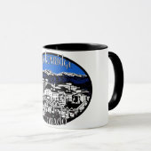 ブリッケンリッジコロラド風光明媚な町のマグ マグカップ (正面右)