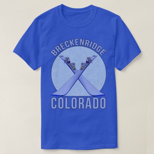 ブリッケンリッジコロラド Tシャツ (デザイン正面)