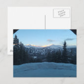 ブリッケンリッジ葉書のビュー ポストカード (正面/裏面)