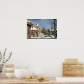 ブリッケンリッジ,コロラド州,アメリカ冬 ポスター (キッチン)