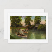 ブリッシュアットベルアイル,ミシガン州デトロイトヴィンテージ ポストカード (正面/裏面)