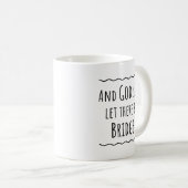 ブリッジおもしろいプレーヤーパートナーフレンドギフトアイディア コーヒーマグカップ (正面右)