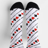 ブリッジでの勝利には共通のシステムカードスーツが必要 ソックス (上部)