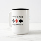 ブリッジのゲームなどあフレンドリーるものはない ツートーンマグカップ (正面左)