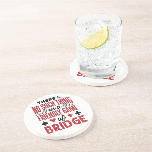 ブリッジの友だちゲームのようなものはない コースター (側面)