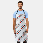 ブリッジは患者プレーヤーのゲーム4枚のカードスーツである エプロン (着用した状態)