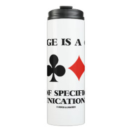 ブリッジは特定の通信規則のゲームである タンブラー