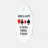 ブリッジは謎の狂気とメイヘムのゲームである メタルオーナメント (正面左)