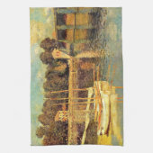 ブリッジアットアルジェンティーユクロードモネ キッチンタオル (縦)