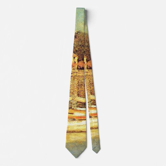 ブリッジアットアルジェンティーユクロードモネ ネクタイ (正面)