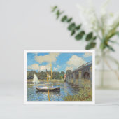 ブリッジアットアルジェンティーユバイクロード・モネ ポストカード (スタンド正面)