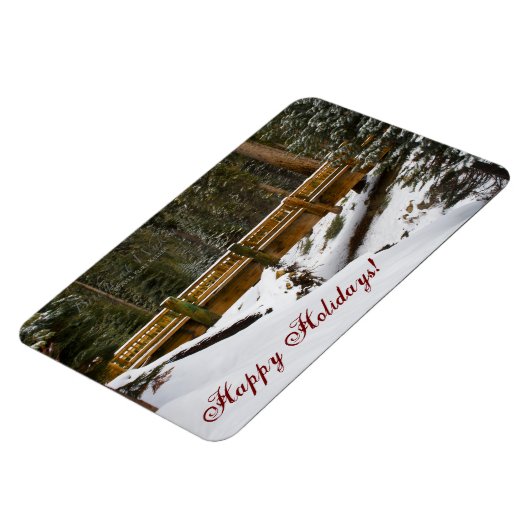 ブリッジアットウクサチハッピーホリデーズフレキシマグネット マグネット (左側)