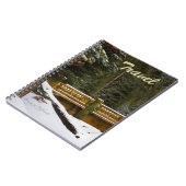 ブリッジアットウクサチロッジトラベルノートブック ノートブック (左側)