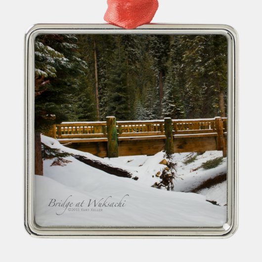 ブリッジアットウクサチ メタルオーナメント (正面)