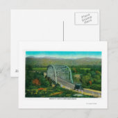 ブリッジアットカステイッククリークニアサウガス ポストカード (正面/裏面)