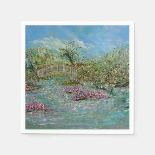 「ブリッジインプレッション」カクテルナプキン スタンダードカクテルナプキン (正面)