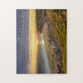 ブリッジェンドビーチウェールズ ジグソーパズル (縦)